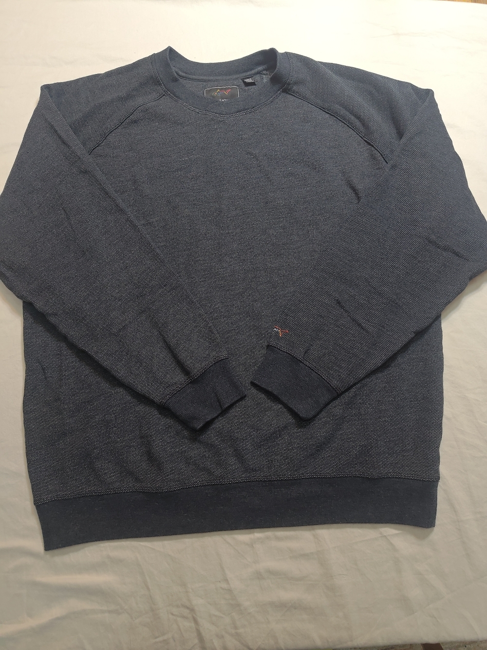 Greg Norman Pullover Mens XXL Gray Long Sleeve Raglan Golf Casual